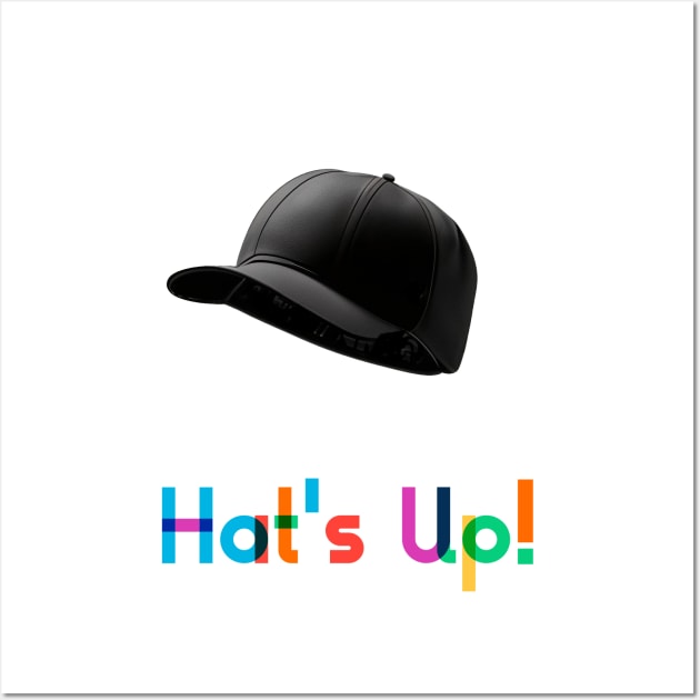 Hat's Up Colorways Wall Art by MemphisDesigns